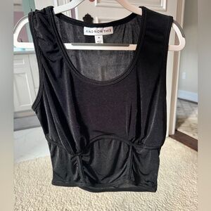 Black Sleeveless Top and now this